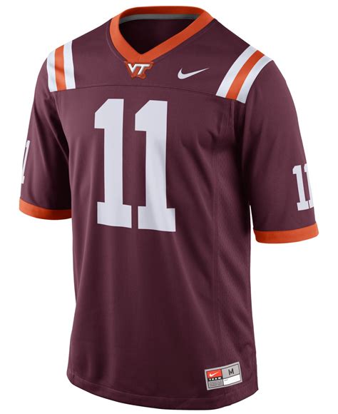 nike virginia tech hokies replica football|virginia tech nike uniform.